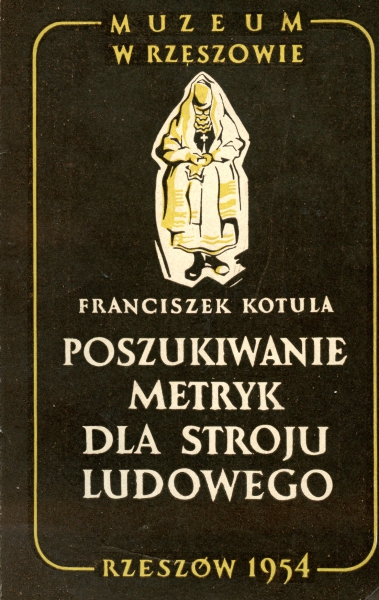 Okładka publikacji autorstwa Franciszka Kotuli