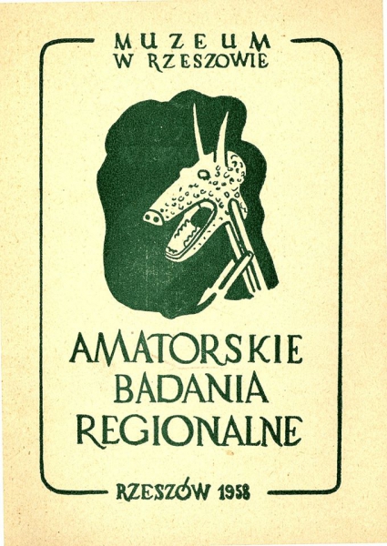 Okładka książki "Amatorskie Badania Regionalne"