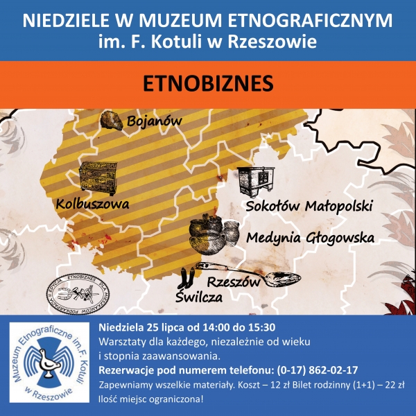 Grafika Niedziele w Muzeum Etnograficznym w Rzeszowie