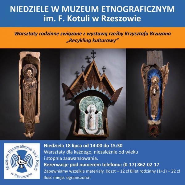 Grafika Niedziele w Muzeum Etnograficznym w Rzeszowie 