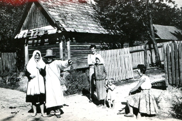 Franciszek Kotula na obozie badawczym w Raniżowie, 1961 r. , fot. ze zbiorów Muzeum