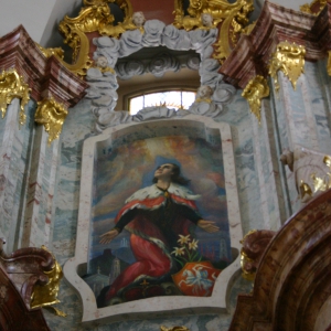 Obraz św. Kazimierza w Kościele św. Kazimierza w Wilnie