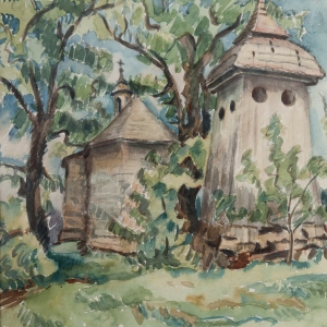 Obraz kościoła w Lubeni