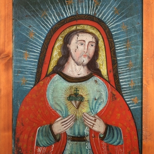 Chrystus - obraz ludowy z okolic Lwowa