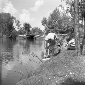 Pranie kijanka, Żołynia, 1966 rok - zdjęcie