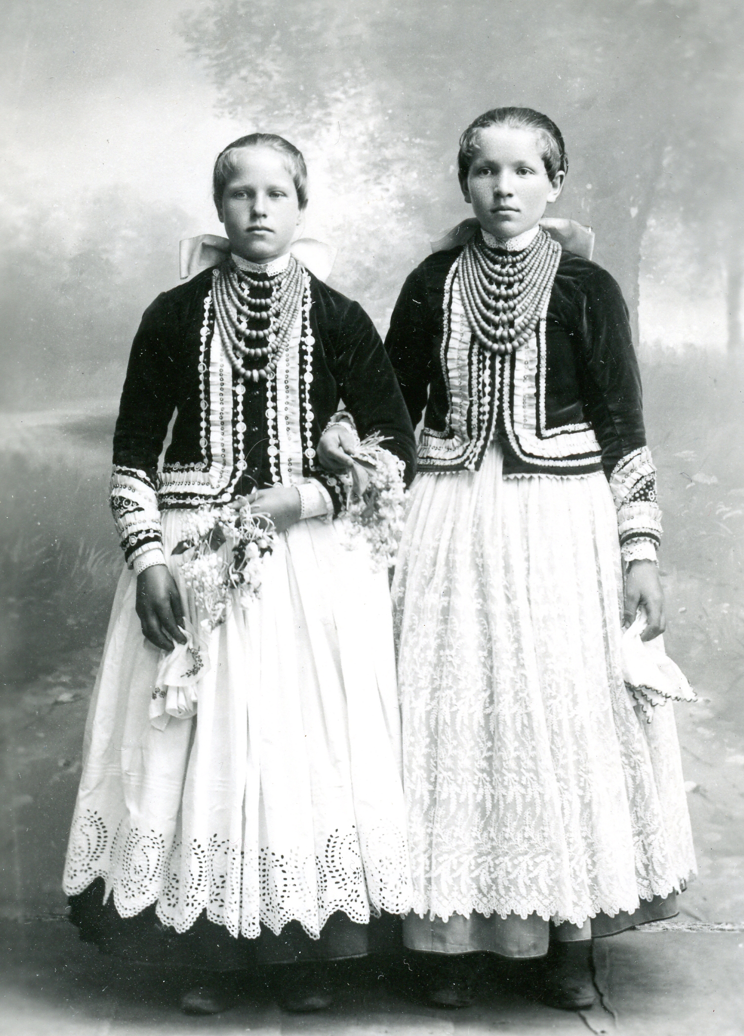 Zofia Spirała i Zofia Bereś, Staromieście 1902-1903 rok - zdjęcie