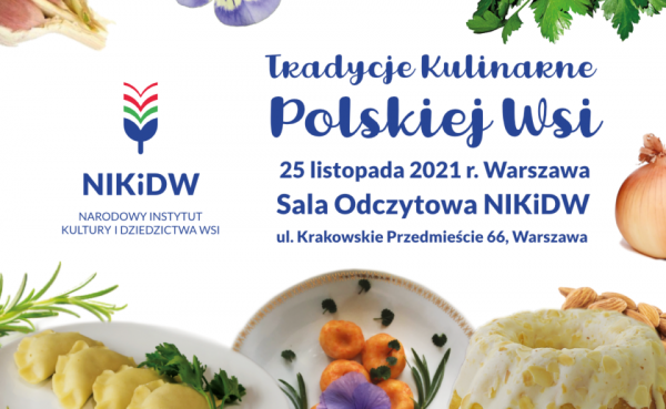 Plakat Tradycje Kulinarne Polskiej Wsi
