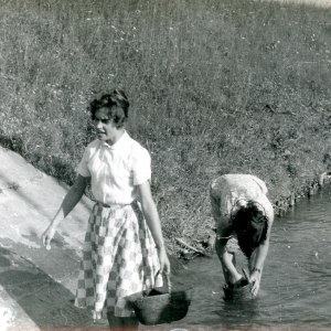 B. Sierżęga na obozie naukowo-badawczym w Moszczenicy, 1959 rok