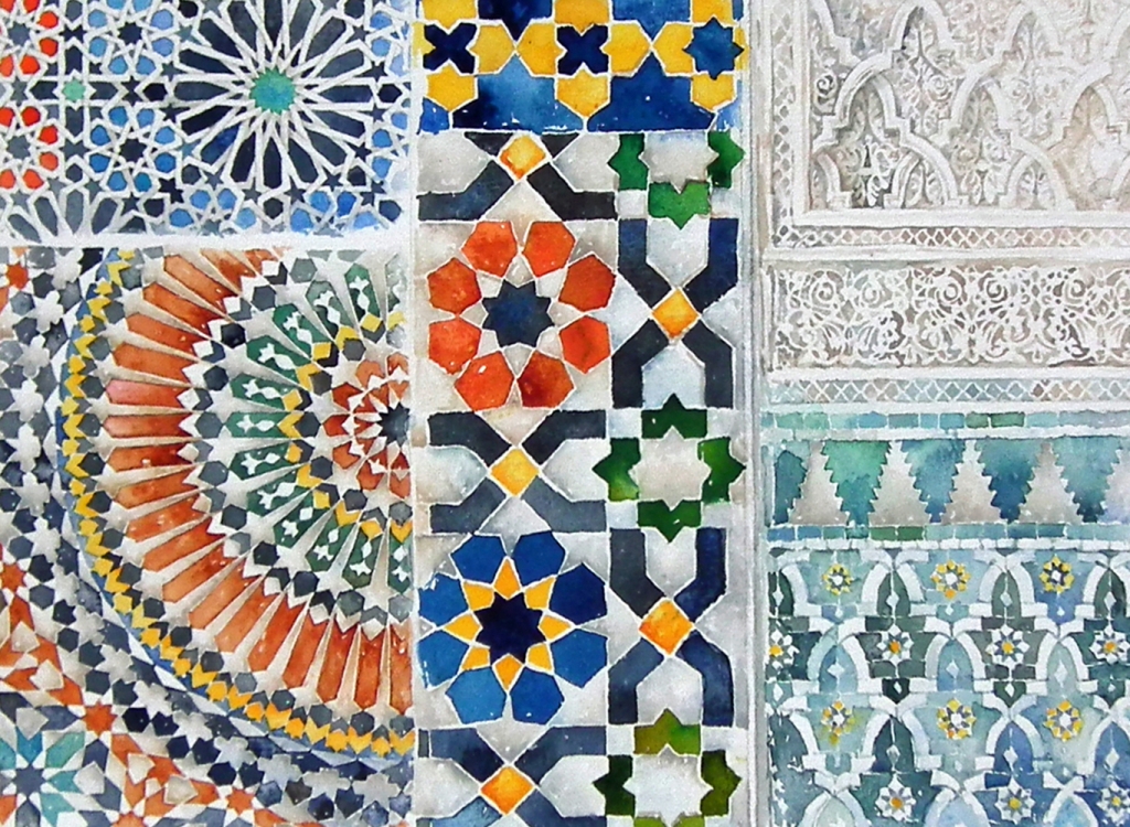 mozaiki Maroko Zellidż